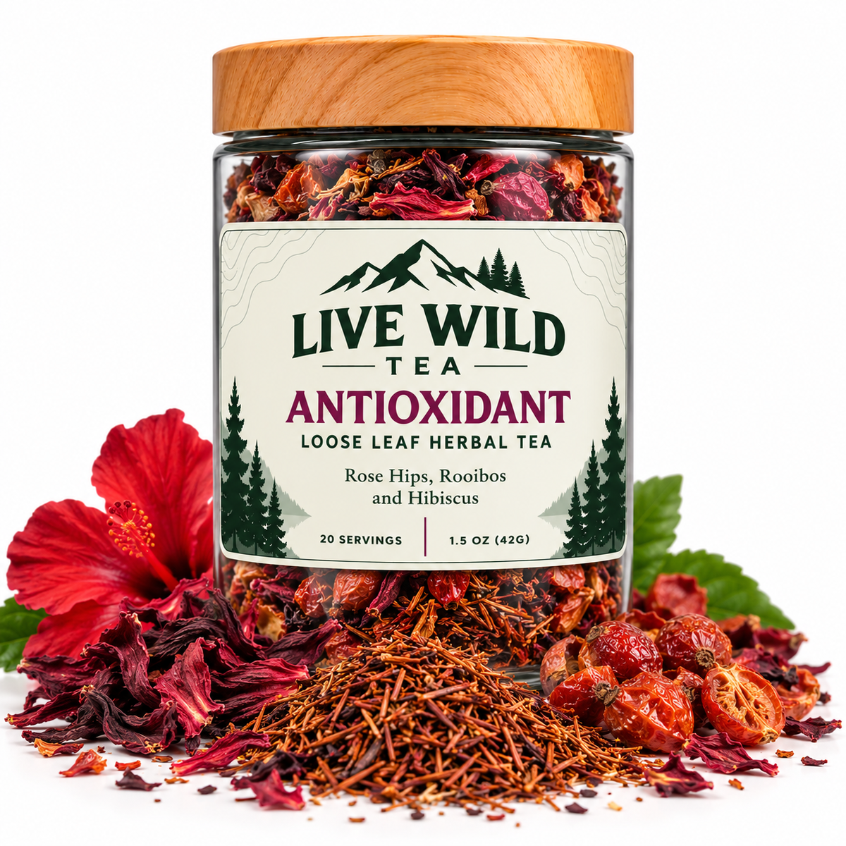 Antioxidant Rich – Herbal Tea